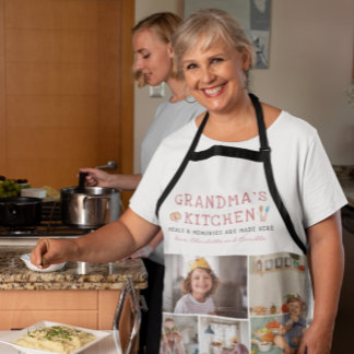 Grandma's Kitchen | 8 Photo Personalized Apron