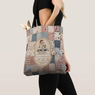 Grandma's Kitchen™ Heirloom Recipes Tote Bag