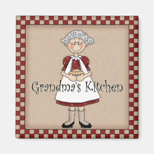 Grandma's Kitchen Magnet