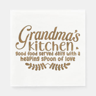 Grandma's Kitchen Napkin
