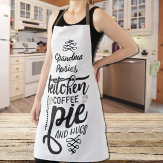 Grandma's Kitchen | Personalised Coffee Pie & Hugs Apron