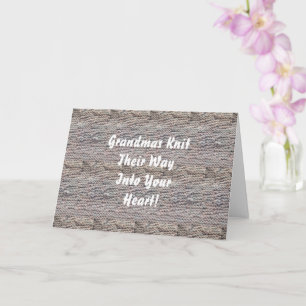 Grandmas Knit Card