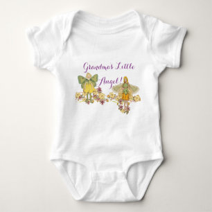 Grandma's Little Angel Baby Bodysuit