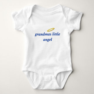 grandmas little angel baby bodysuit