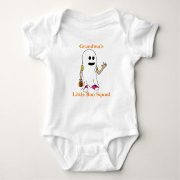 Grandma's Little Boo Squad Baby Bodysuit