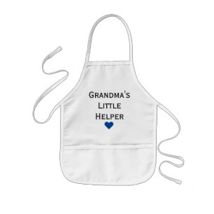 Grandma's Little Helper Grandkids Kids Apron