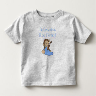 Grandma's Little Monkey Toddler T-Shirt