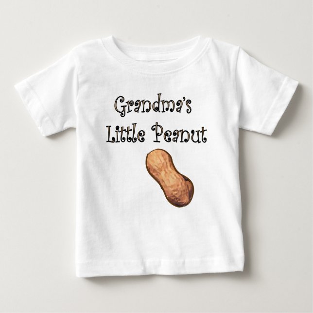 Grandma's little peanut baby T-Shirt (Front)