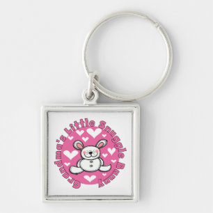 Grandma's Little Snuggle Bunny Key Ring