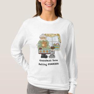 Grandma's Love Baking COOKIES! t-shirt