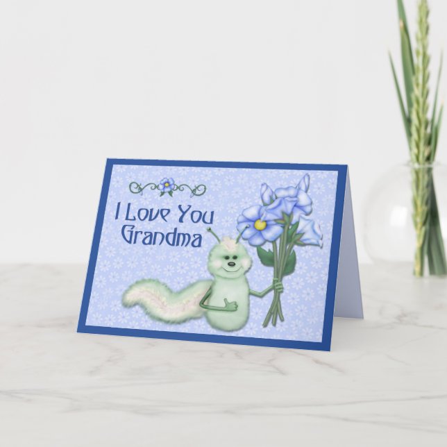 Grandma's Love Bug Card (Front)