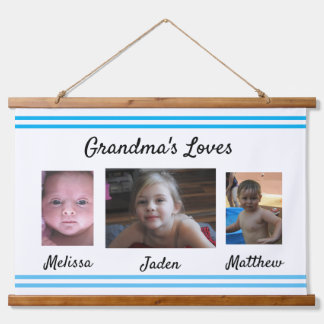 Grandma's Love | Grandchildren Photos Wall Art