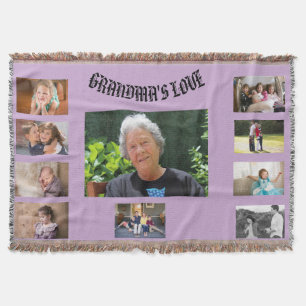 Grandma's Love Throw Blanket