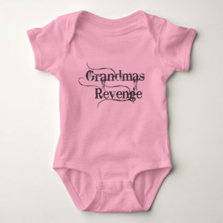 Grandmas Revenge Black Baby Bodysuit