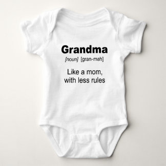 Grandmas Rule! Baby Bodysuit