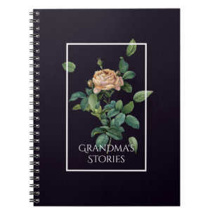 Grandma's Stories Family History Notebook