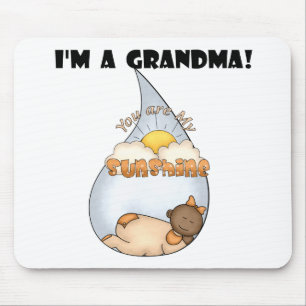 Grandma's Sunshine-African American Girl Mouse Pad