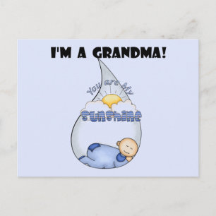 Grandma's Sunshine-Boy T-shirts and Gifts Postcard