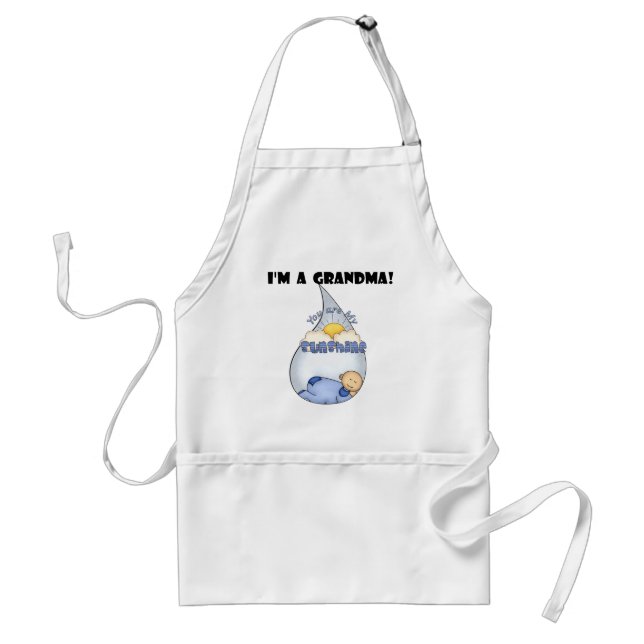 Grandma's Sunshine-Boy T-shirts and Gifts Standard Apron (Front)