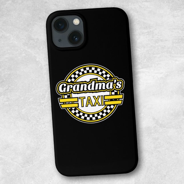Grandma's Taxi Sign Case-Mate iPhone Case (Creator Uploaded)