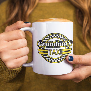 Grandma's Taxi Sign Coffee Mug