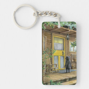 Grandma's Visitors Key Ring