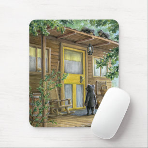 Grandma's Visitors Mouse Pad