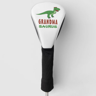 Grandmasaurus Dinosaur T-Rex Dino Nana Grandparent Golf Head Cover