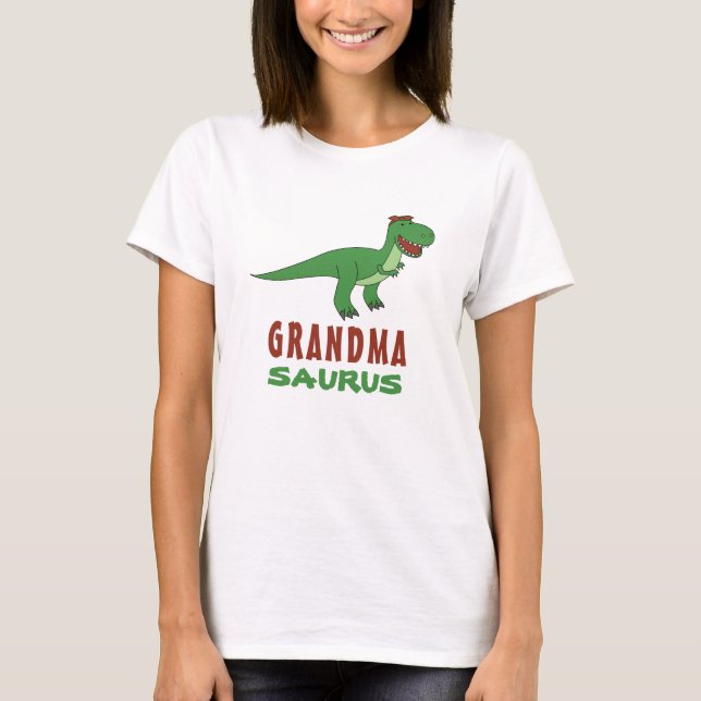 Grandmasaurus Dinosaur T-Rex Dino Nana Grandparent T-Shirt (Front)