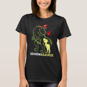 Grandmasaurus Grandma Dinosaur Baby T-Shirt