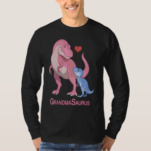 Grandmasaurus Grandmother & Baby Boy Rex Dinosaurs T-Shirt