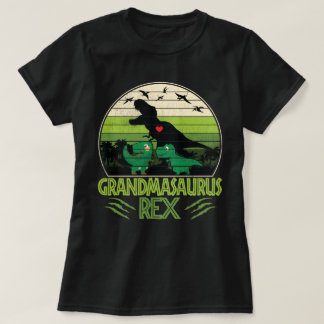 Grandmasaurus Rex Funny Dinosaur Mothers Day Gift T-Shirt