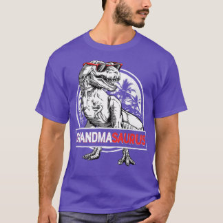 Grandmasaurus T rex Grandma Saurus Dinosaur Grandm T-Shirt