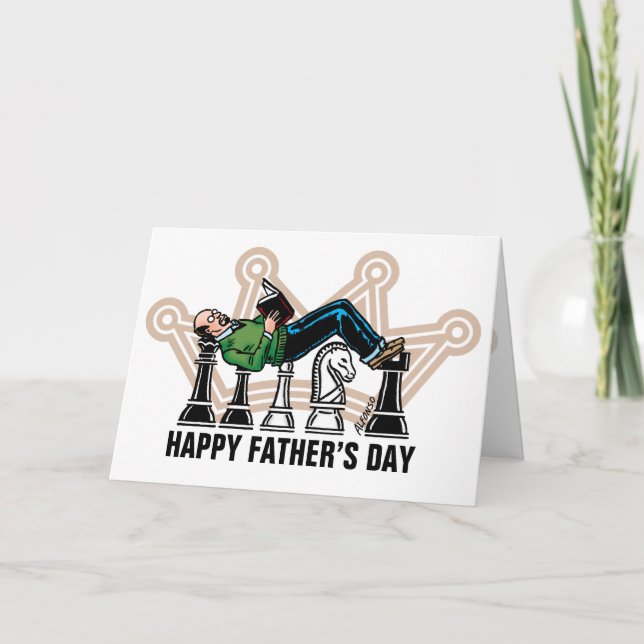 Grandmaster Dad Father’s Day Card (Front)