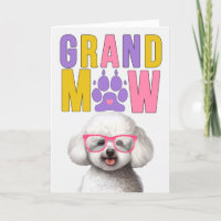 GrandMAW Bichon Frise GrandDOG Grandparents Day