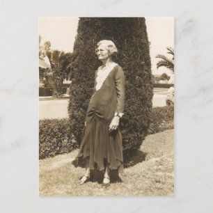 GRANDMAWS NEW DRESS #16 POSTCARD