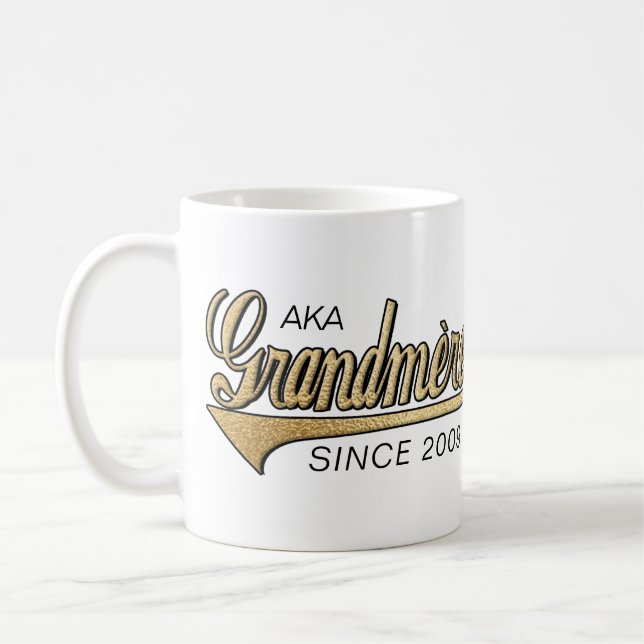 Grandmere Mug "AKA Grandmere Since..." (Left)