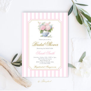 Grandmillennial Bridal Shower  Invitation