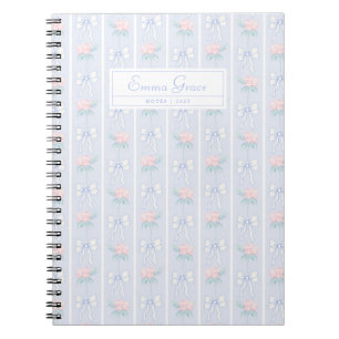 Grandmillennial Floral Notebook Journal
