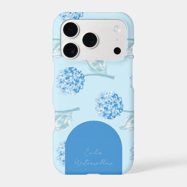 Grandmillennial Painterly Hydrangea Customisable (Back)