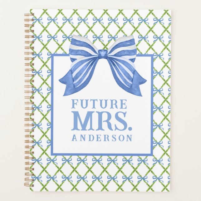 Grandmillennial Trellis | Future Mrs Planner (Front)