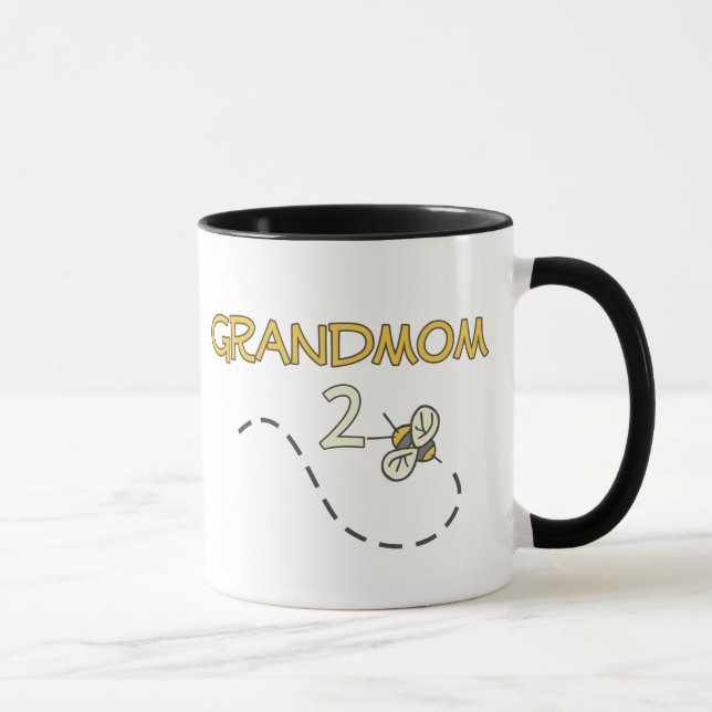 Grandmom 2 Bee Mug (Right)