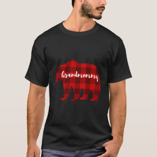 Grandmommy Bear Clothing Gifts Grandparent Family  T-Shirt