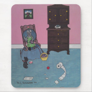 GRANDMOM'S LITTLE RASCAL MOUSE PAD