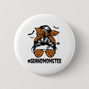 Grandmomster Shirt Women Halloween Nana Grandma Me 6 Cm Round Badge