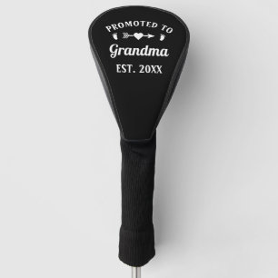 Grandmother Abuela Nonna Nanna Promoted To Grandma Golf Head Cover
