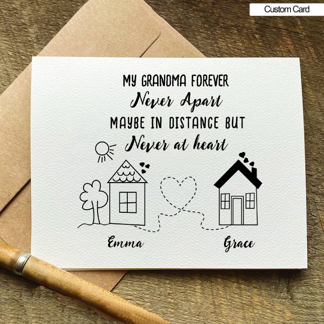 Grandmother and Grand Daughter Love Birthday Card (Grandmother and Grand Daughter Love Birthday Card)