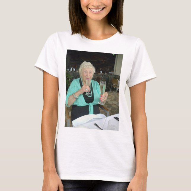 grandmother and her birthday T-Shirt (Front)