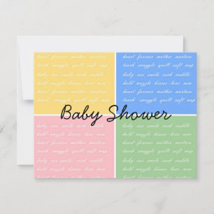 Grandmother Baby Shower Invitation
