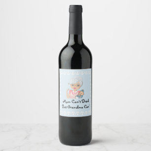 Grandmother Baby Shower Label